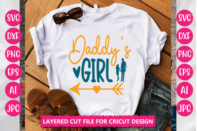 Daddy&#039;s Girl SVG CUT  File