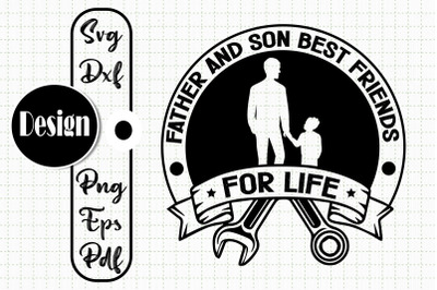 Father And Son Best Friends Gift