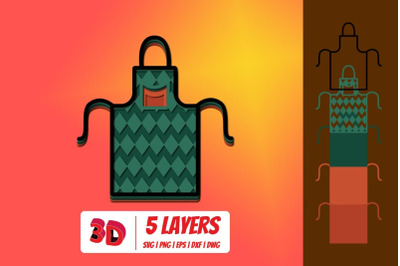 3D Apron SVG