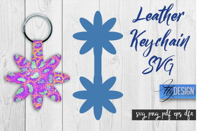 Leather Keychain SVG | Key Fob SVG | Bag Tag Design