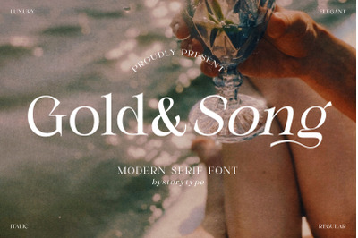 Gold_Song Typeface