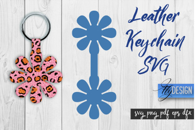 Leather Keychain SVG | Key Fob SVG | Bag Tag Design