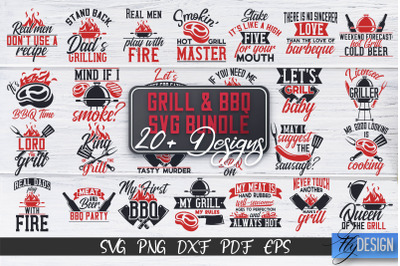 Grill SVG Bundle | BBQ SVG bundle | Funny Fathers Day Svg  v.2