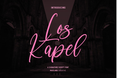 Los Kapel Script Font