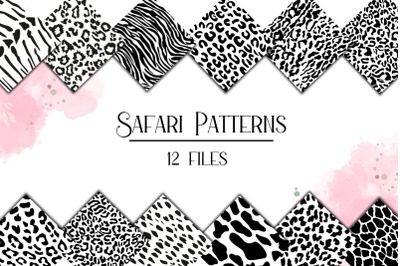 Safari Patterns, Animal Print SVG