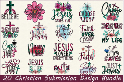 Christian Submission Design Bundle