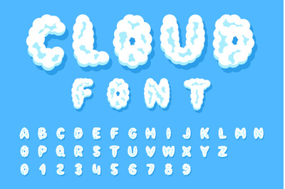 Cloud alphabet