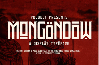 MONGONDOW Typeface