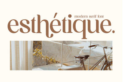 esthetique Typeface