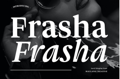 Frasha Modern Serif