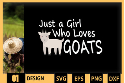 Just a Girl who loves Goats Farmer