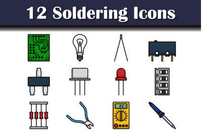 Soldering Icon Set