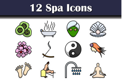 Spa Icon Set