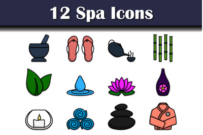 Spa Icon Set