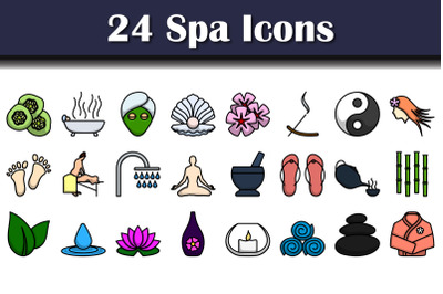 Spa Icon Set