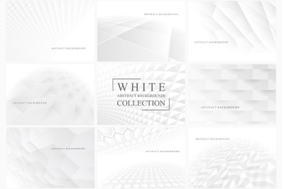 White abstract futuristic background