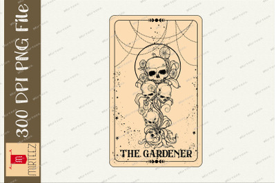 Gardener Tarot Card Gardening Planting