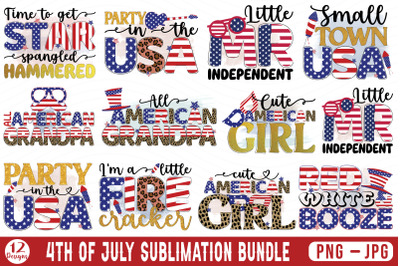 4th of July Sublimation Bundle Vol.3