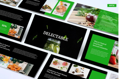 Delectable - Powerpoint Template