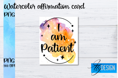 Watercolor Affirmation Cards PNG | Positive Affirmation PNG