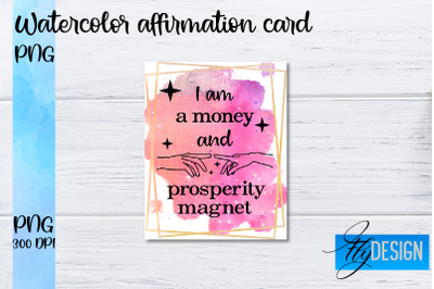 Watercolor Affirmation Cards PNG | Positive Affirmation PNG