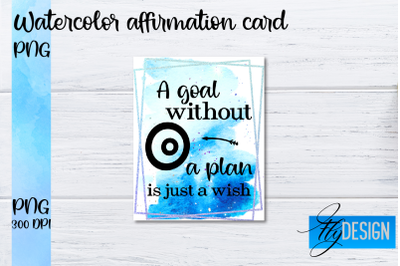 Watercolor Affirmation Cards PNG | Positive Affirmation PNG