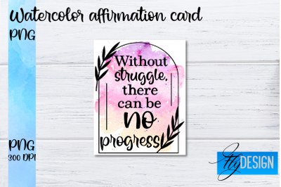 Watercolor Affirmation Cards PNG | Positive Affirmation PNG