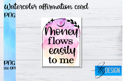 Watercolor Affirmation Cards PNG | Positive Affirmation PNG