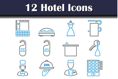 Hotel Icon Set