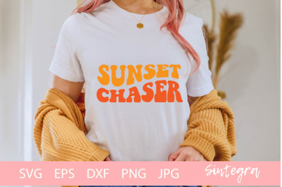 Sunset Chaser SVG Cut File