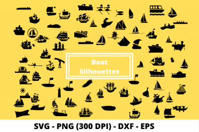 Boat Cut File SVG