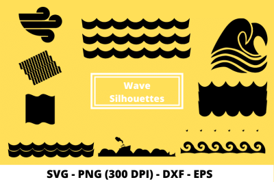 Wave Cut File SVG