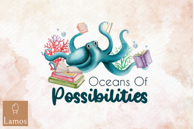 Oceans Of Possibilities 2022 Octopus PNG