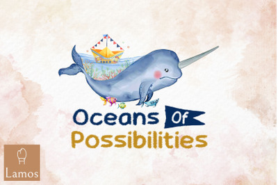 Oceans Summer Reading 2022 Whale Design