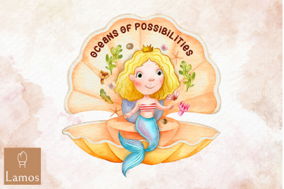 Mermaid Oceans Of Possibilities Reading