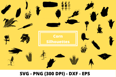 Corn Cut Files SVG