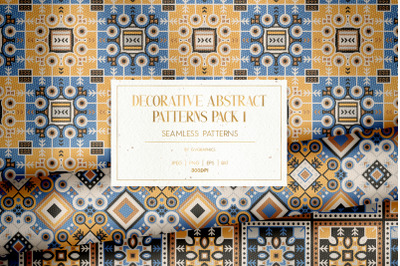 Decorative Abstract Patterns Pack 1