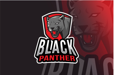 Black Panther Logo Template