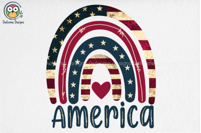 America Sublimation Design