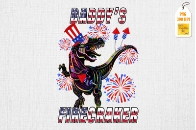 4th Of July T Rex Fireworks Firecracker