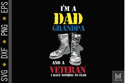 Veteran Dad Grandpa Hero