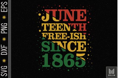 Juneteenth Free Ish Since 1865