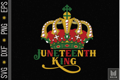 Juneteenth King Boy African American