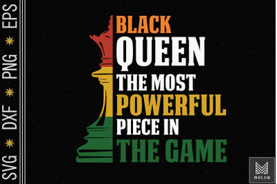 Black Queen Most Powerful Chess