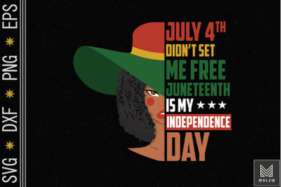 Juneteenth Is My Independence Day