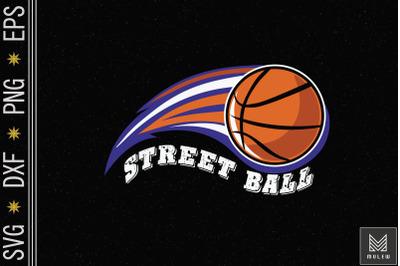 Street Ball Orange BasketBall Lover