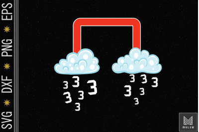 Raining Threes Graphic Basketball