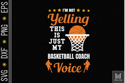 Cool Basketball Coach Voice