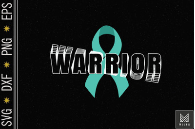 PTSD Warrior Teal Post Traumatic Stress