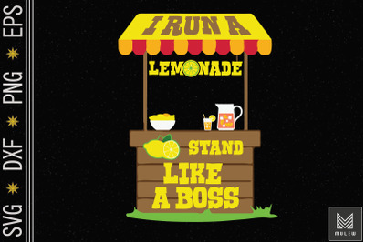 Lemonade Stand Boss Summertime Vacation